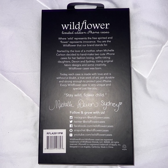 Wildflower Cases iPhone 11 Pro Max Case, new in box - Picture 2 of 2